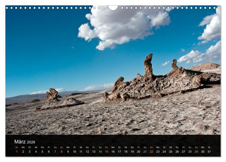 Produktbild: Atacama: Die W&uuml;ste im Norden Chiles (Wandkalender 2026 DIN A3 quer), CALVENDO Monatskalender