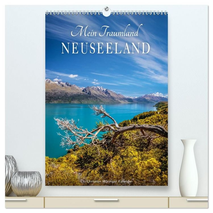 Produktbild: Mein Traumland Neuseeland (hochwertiger Premium Wandkalender 2027 DIN A2 hoch), Kunstdruck in Hochglanz