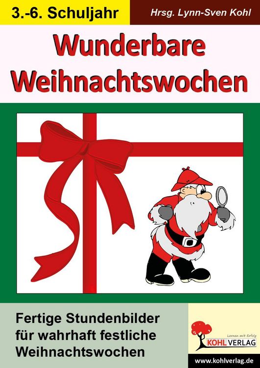 Produktbild: Wunderbare Weihnachtswochen