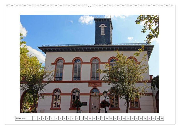 Produktbild: Langen - Hessen (hochwertiger Premium Wandkalender 2026 DIN A2 quer), Kunstdruck in Hochglanz