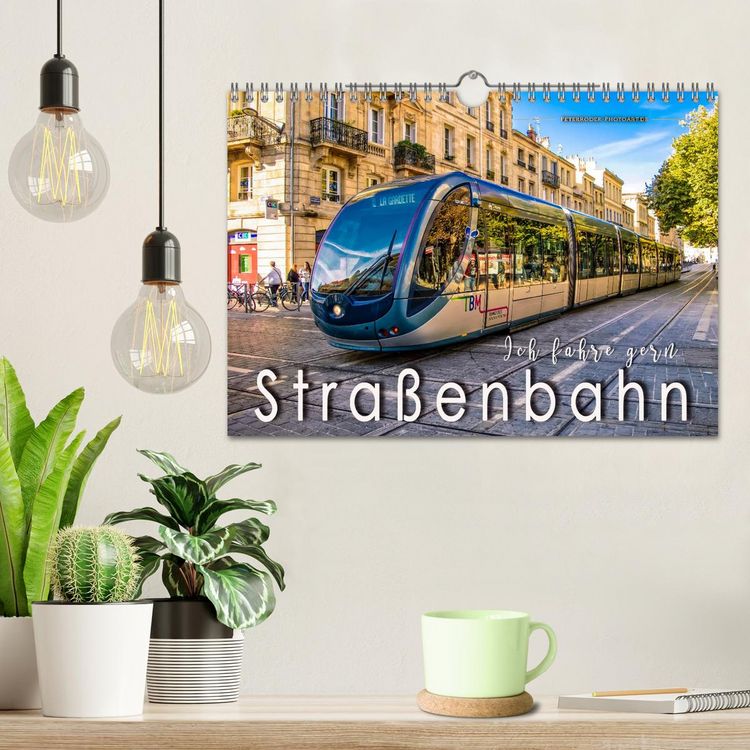 Produktbild: Ich fahre gern Stra&szlig;enbahn (Wandkalender 2026 DIN A4 quer), CALVENDO Monatskalender