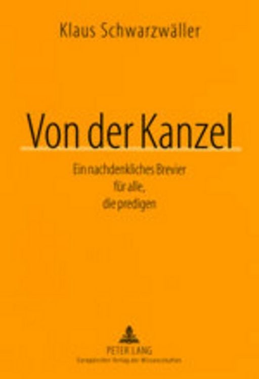 Produktbild: Von der Kanzel