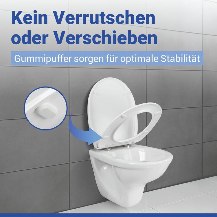 Produktbild: WC-Sitz Mod. Agen, Toilettensitz mit Absenkautomatik und Relief-Druck