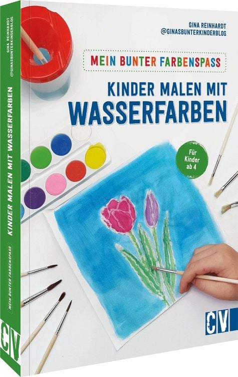 Produktbild: Mein bunter Farbenspa&szlig; &ndash; Kinder malen mit Wasserfarben