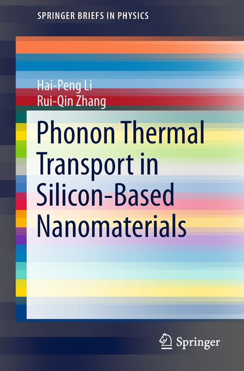 Produktbild: Phonon Thermal Transport in Silicon-Based Nanomaterials