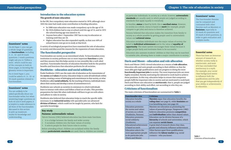 Produktbild: AQA AS and A Level Sociology Education with Research Methods