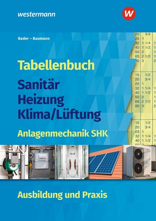 Produktbild: Tabellenbuch Sanit&auml;r-Heizung-Klima/L&uuml;ftung