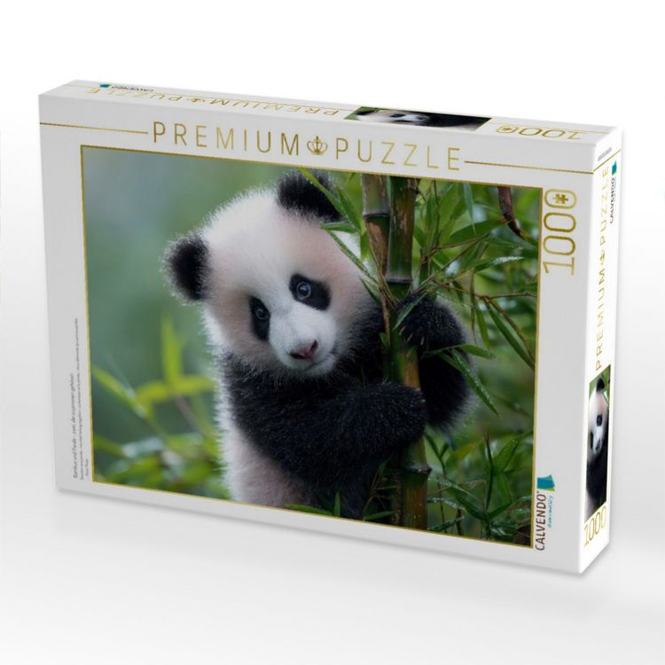 CALVENDO Puzzle Bambus und Panda - zwei, die zusammen gehren | 1000 Teile  Lege-Gre 64x48cm Foto-Puzzle fr glckliche Stunden" online kaufen