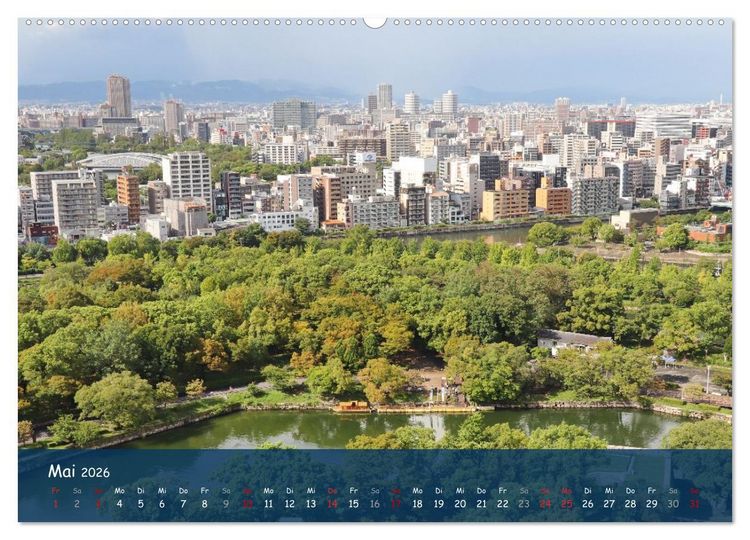 Produktbild: Japan - Impressionen aus dem Land der aufgehenden Sonne (hochwertiger Premium Wandkalender 2026 DIN A2 quer), Kunstdruck in Hochglanz