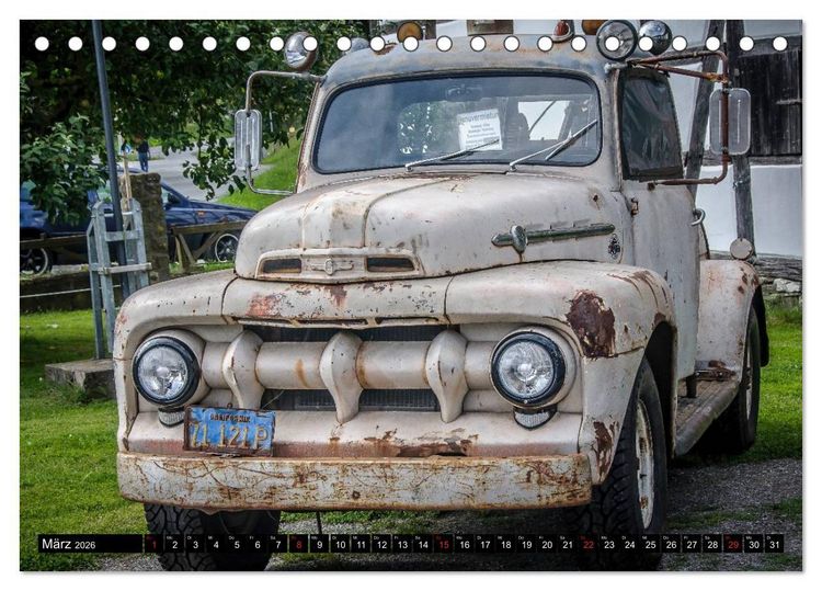 Produktbild: FORD PICK-UPS F 1 - F 100 (Tischkalender 2026 DIN A5 quer), CALVENDO Monatskalender