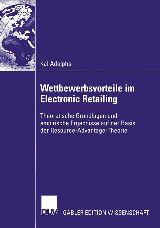 Produktbild: Wettbewerbsvorteile im Electronic Retailing