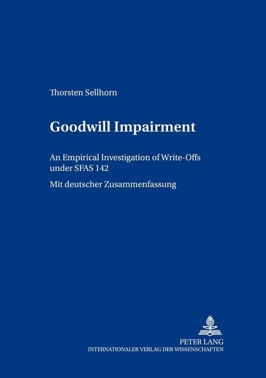 Produktbild: Goodwill Impairment