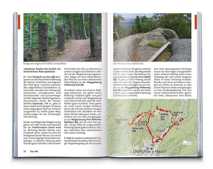 Produktbild: KOMPASS Wanderf&uuml;hrer Riesengebirge mit Isergebirge, 55 Touren mit Extra-Tourenkarte
