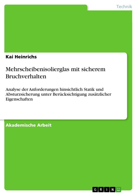 Produktbild: Mehrscheibenisolierglas mit sicherem Bruchverhalten