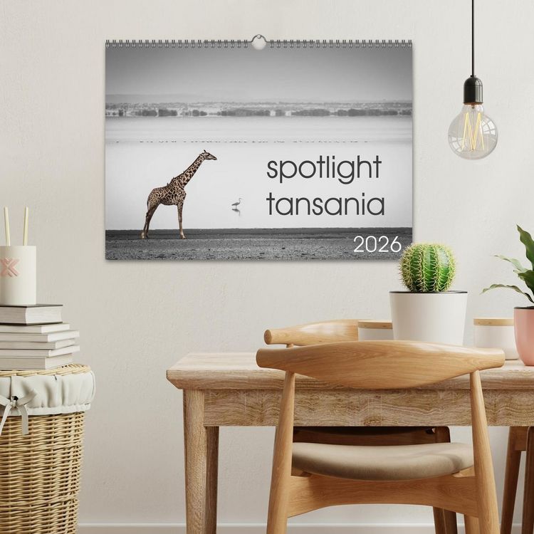 Produktbild: spotlight tansania (Wandkalender 2026 DIN A3 quer), CALVENDO Monatskalender