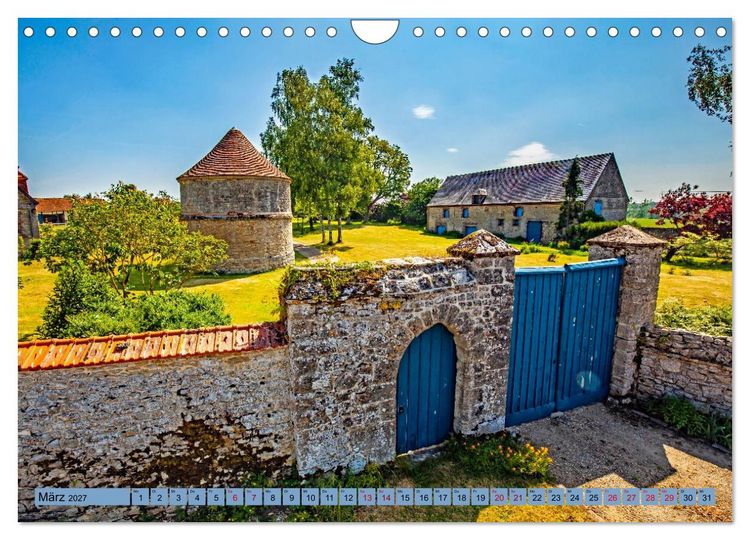 Produktbild: Die Normandie f&uuml;r Entdecker (Wandkalender 2027 DIN A4 quer), CALVENDO Monatskalender