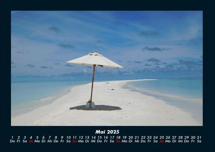 Produktbild: Sehnsucht nach Meer 2025 Fotokalender DIN A4