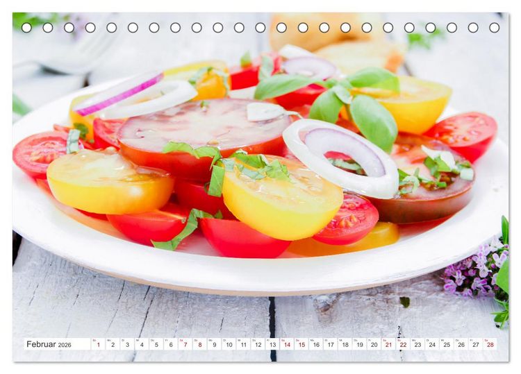 Produktbild: Alte Historische Tomaten (Tischkalender 2026 DIN A5 quer), CALVENDO Monatskalender
