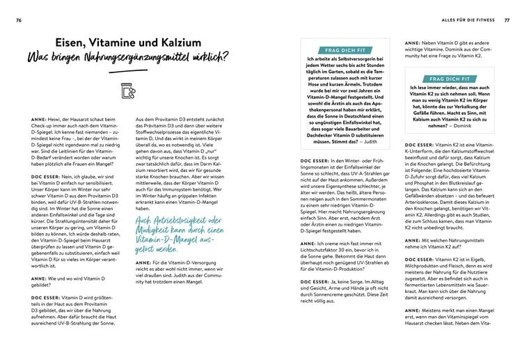 Produktbild: Frag dich fit - Die besten Tipps & Rezepte ... (Doc Esser)