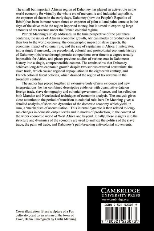 Produktbild: Slavery, Colonialism and Economic Growth in Dahomey, 1640 1960