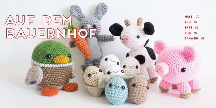 Produktbild: Meine kunterbunte Amigurumi-Welt &ndash; super einfach 25 niedliche Figuren h&auml;keln
