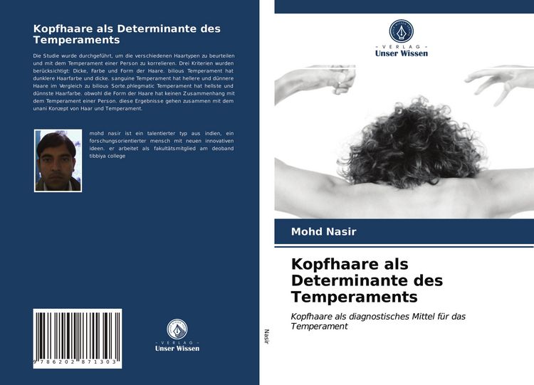 Produktbild: Kopfhaare als Determinante des Temperaments