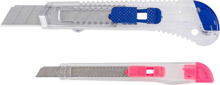 Produktbild: Kwb 026890 Hobby Abbrechklingenmesser-Set, 16-tlg. in Runddose, 9 + 18mm 1St.