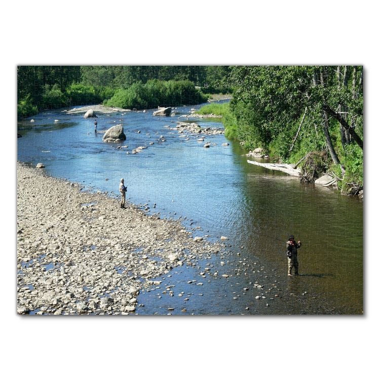 Produktbild: Lais Puzzle Angler am Fluss 1000 Teile