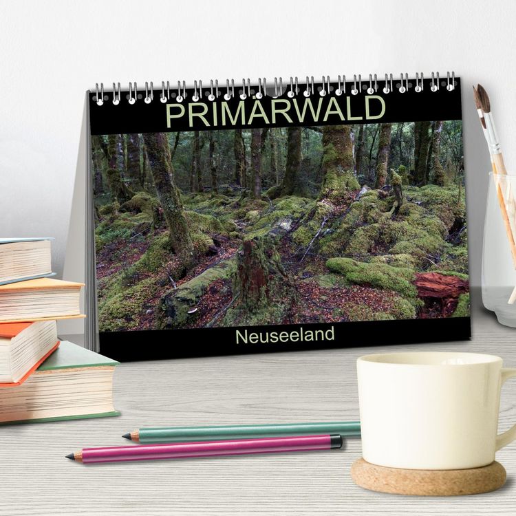 Produktbild: Prim&auml;rwald - Neuseeland (Tischkalender 2026 DIN A5 quer), CALVENDO Monatskalender