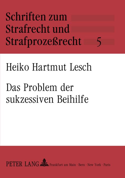 Produktbild: Das Problem der sukzessiven Beihilfe