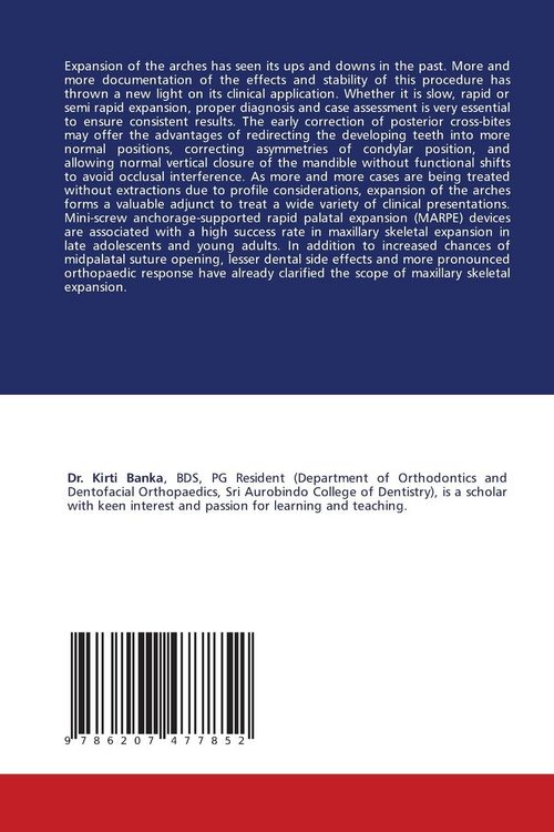 Produktbild: Mini-screw Assisted Rapid Palatal Expansion (MARPE)