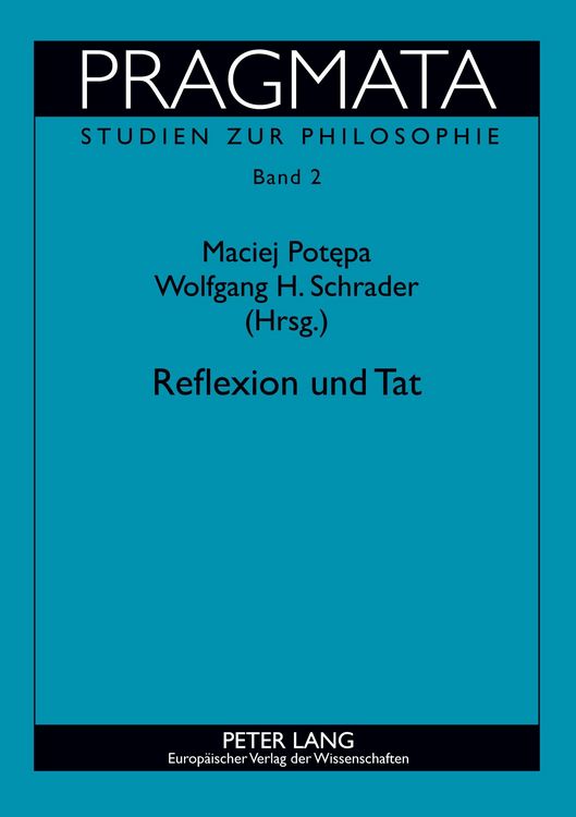 Produktbild: Reflexion und Tat