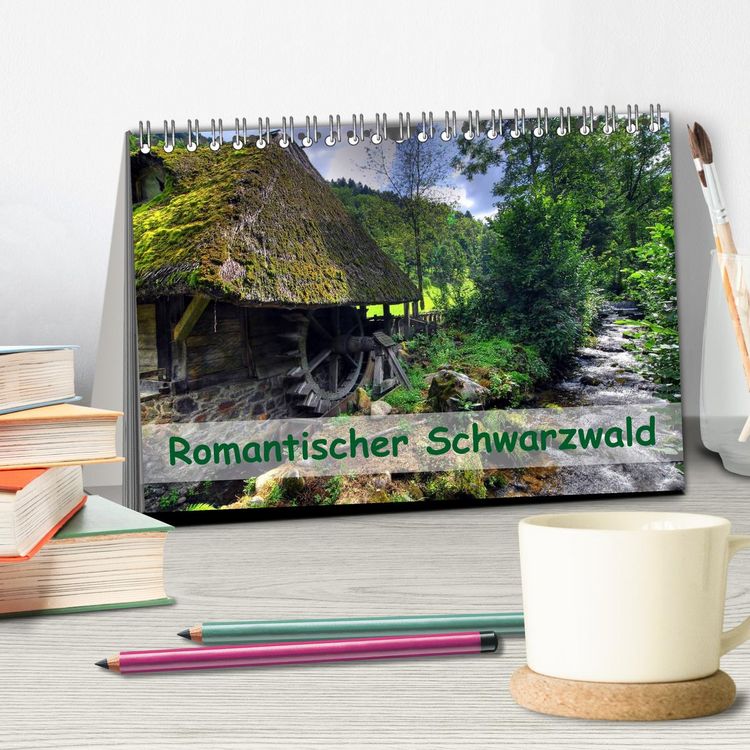 Produktbild: Romantischer Schwarzwald (Tischkalender 2026 DIN A5 quer), CALVENDO Monatskalender