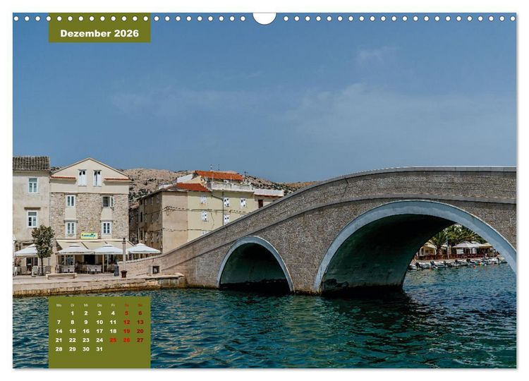 Produktbild: Kroatien - hier kann man sich nicht langweilen (Wandkalender 2026 DIN A3 quer), CALVENDO Monatskalender