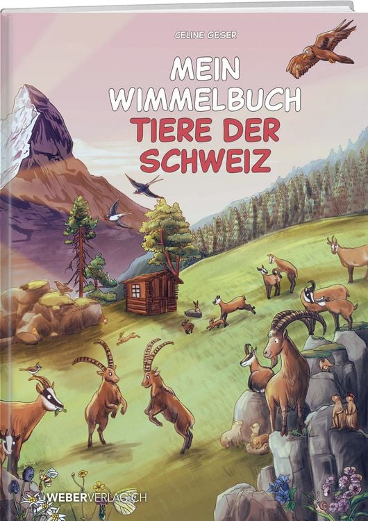 Produktbild: Mein Wimmelbuch Tiere der Schweiz