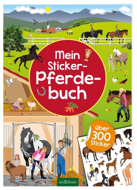 Produktbild: Mein Sticker-Pferdebuch