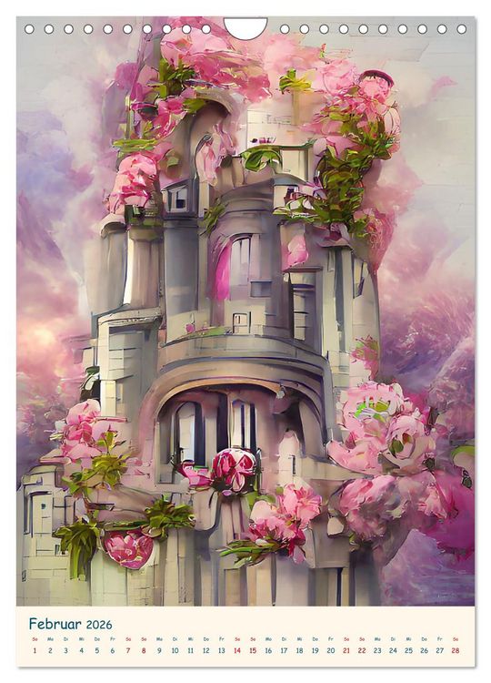 Produktbild: Colors of Dreams - AI-ART (Wandkalender 2026 DIN A4 hoch), CALVENDO Monatskalender