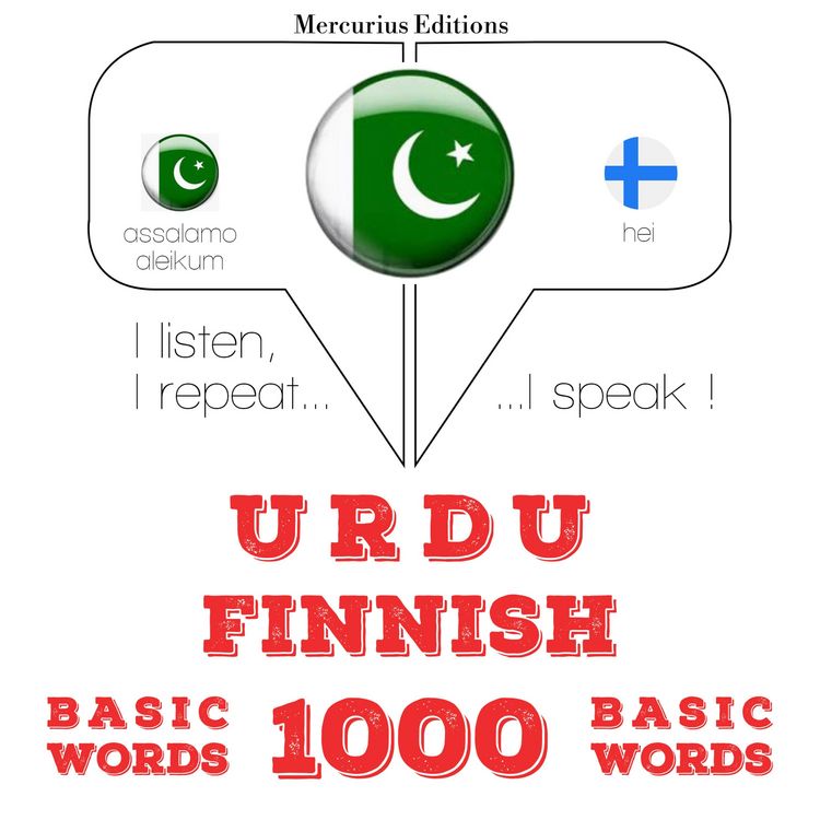 Produktbild: 1000 essential words in Finnish