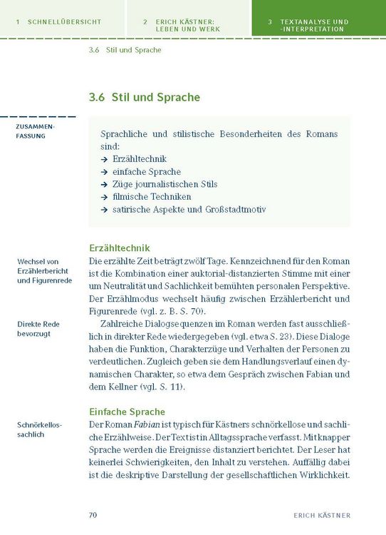 Produktbild: Fabian. Die Geschichte eines Moralisten von Erich K&auml;stner