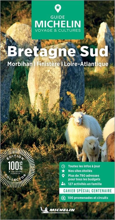 Produktbild: Michelin Le Guide Vert Bretagne Sud
