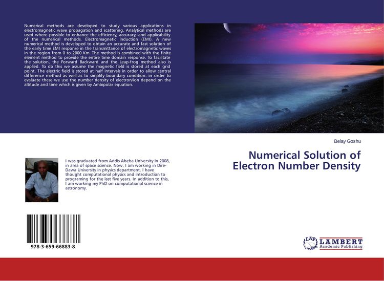 Produktbild: Numerical Solution of Electron Number Density