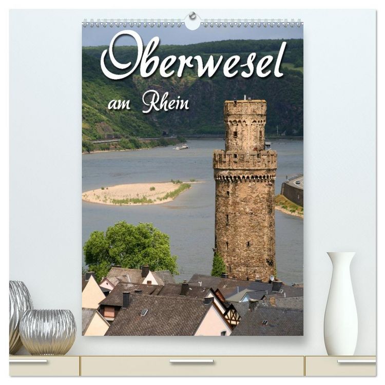 Produktbild: Oberwesel am Rhein (hochwertiger Premium Wandkalender 2026 DIN A2 hoch), Kunstdruck in Hochglanz