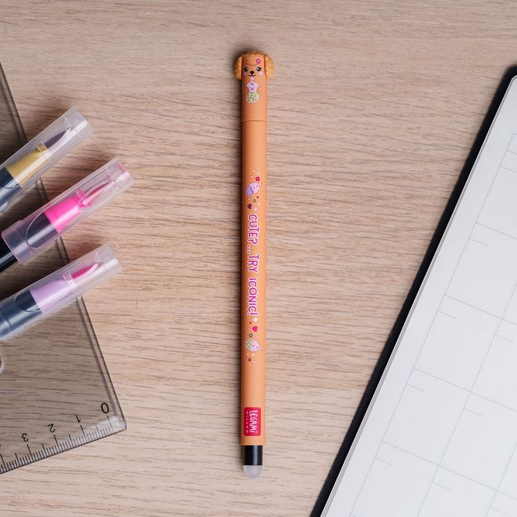 Produktbild: Legami l&ouml;schbarer Gelstift - Fur-ever friends - Set of 3