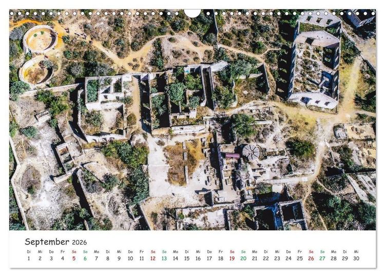 Produktbild: Mexico von oben (Wandkalender 2026 DIN A3 quer), CALVENDO Monatskalender