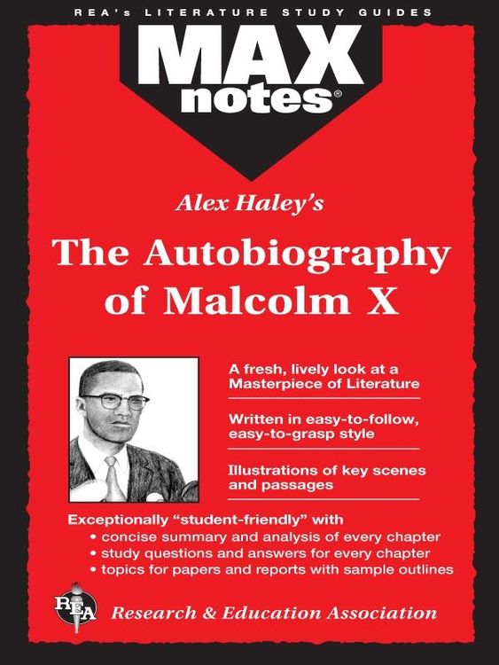 Produktbild: Autobiography of Malcolm X as told to Alex Haley (MAXNotes Literature Guides)