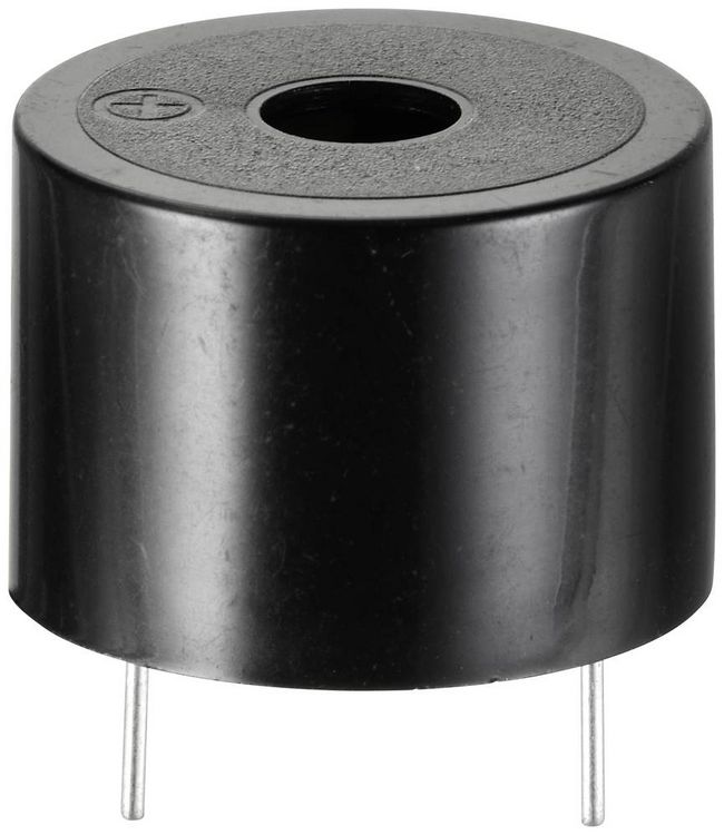 Produktbild: TRU COMPONENTS TC-10089008 Piezo-Signalgeber Ger&auml;usch-Entwicklung: 85 dB Spannung: 12 V/DC Dauerton 1 St.