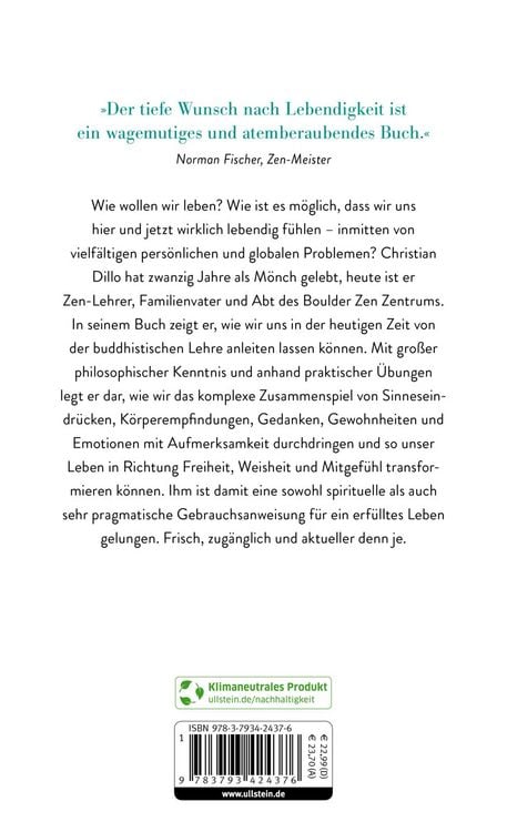 Produktbild: Der tiefe Wunsch nach Lebendigkeit