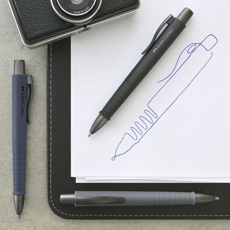 Produktbild: Faber-Castell Kugelschreiber Poly Ball Urban XB stone grey