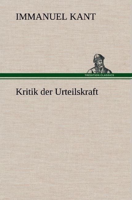 Produktbild: Kritik der Urteilskraft