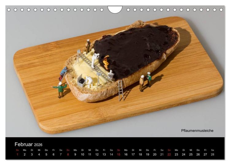 Produktbild: Tomatenmaler ... und andere Mini-Welten (Wandkalender 2026 DIN A4 quer), CALVENDO Monatskalender